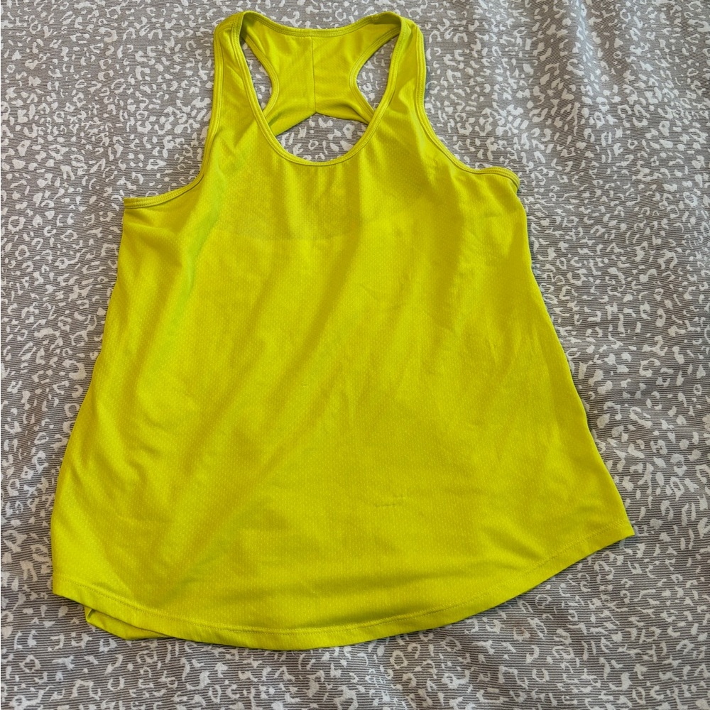 Women's Yellow Tank Top